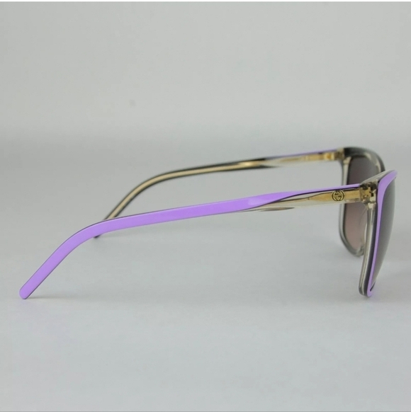 NWT GUCCI Lilac Acetate Sunglasses with Interlocking GG, Beautiful! main image 7
